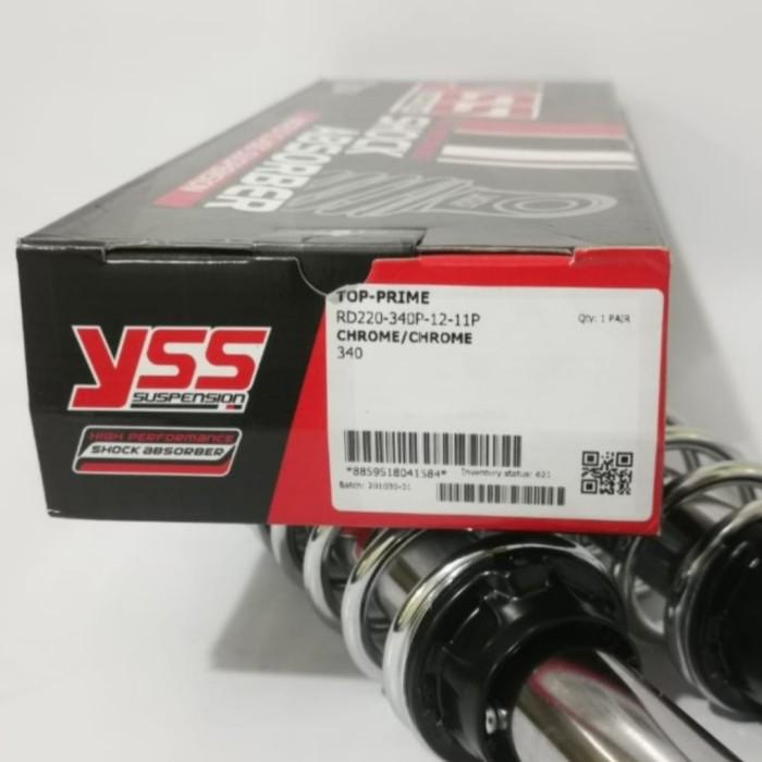 SHOCKBREAKER YSS TOP PRIME 340 MM CHROME / SHOCK YSS 340MM CROME CRUM
