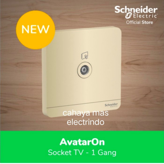 SCHNEIDER OUTLET TV AVATARON GOLD