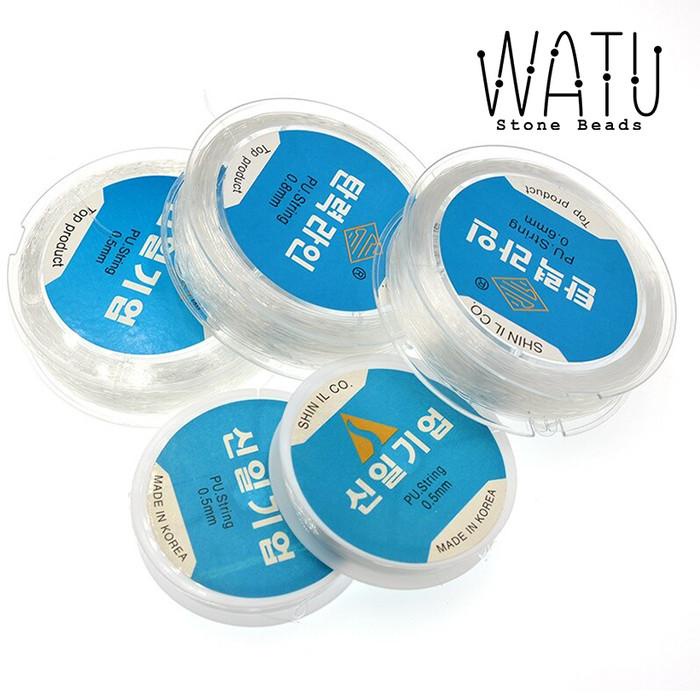 

TERLARIS - 100METER TALI SENAR KARET ELASTIS SUPER KUAT BAHAN GELANG DAN K