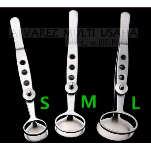 Pinset Chalazion / Clamp Chalazion Forceps Isi 3 Pcs/Set -CTT