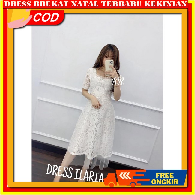 Dress Brokat Terbaru 2023 Drees Brukat Dewasa Murah Merah Burkat Dres Wanita Kristen Brukat Pesta Me