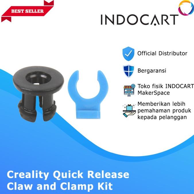 Indocart 3D Printer Parts Creality Quick Release Claw And Clamp Kit Kode 1191