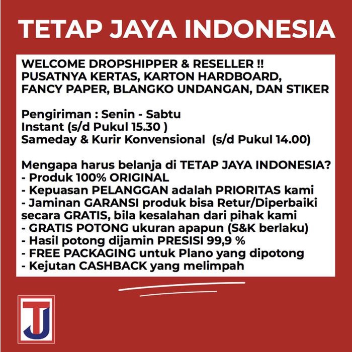 

TERLARIS - KERTAS KORAN/BURAM/CORET CORETAN ISI 500 LEMBAR FOLIO F4/A4/A5/QUARTO