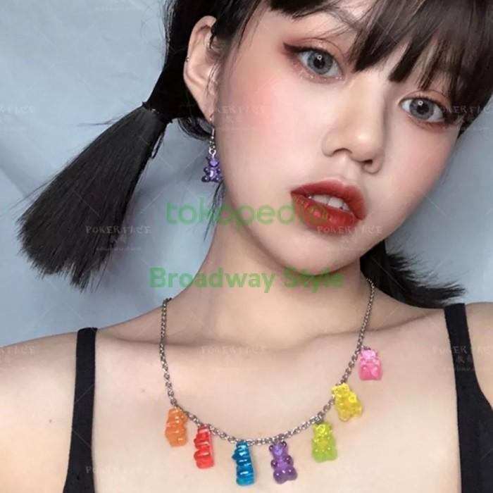 

TERLARIS - AOU2 CHARM LIONTIN BANDUL GUMMY BEAR CABOCHON GELANG KALUNG BAHAN