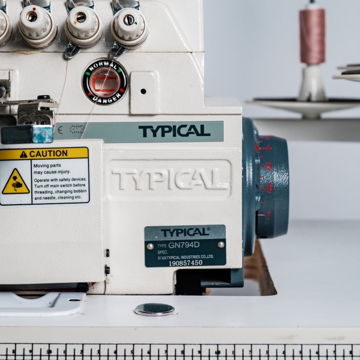 Mesin Obras Benang 4 Typical Gn794D Direct Drive Servo / Gn-794D Set