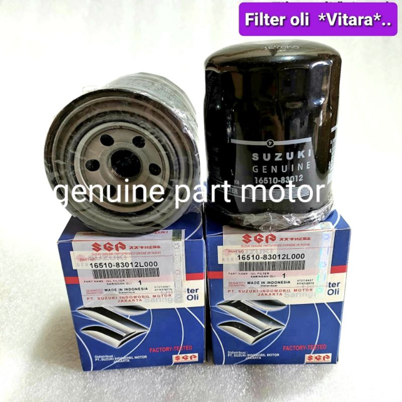 FILTER OLI/OIL FILTER/SARINGAN OLI SUZUKI VITARA ESCUDO 1.6 ASLI ORIGINAL