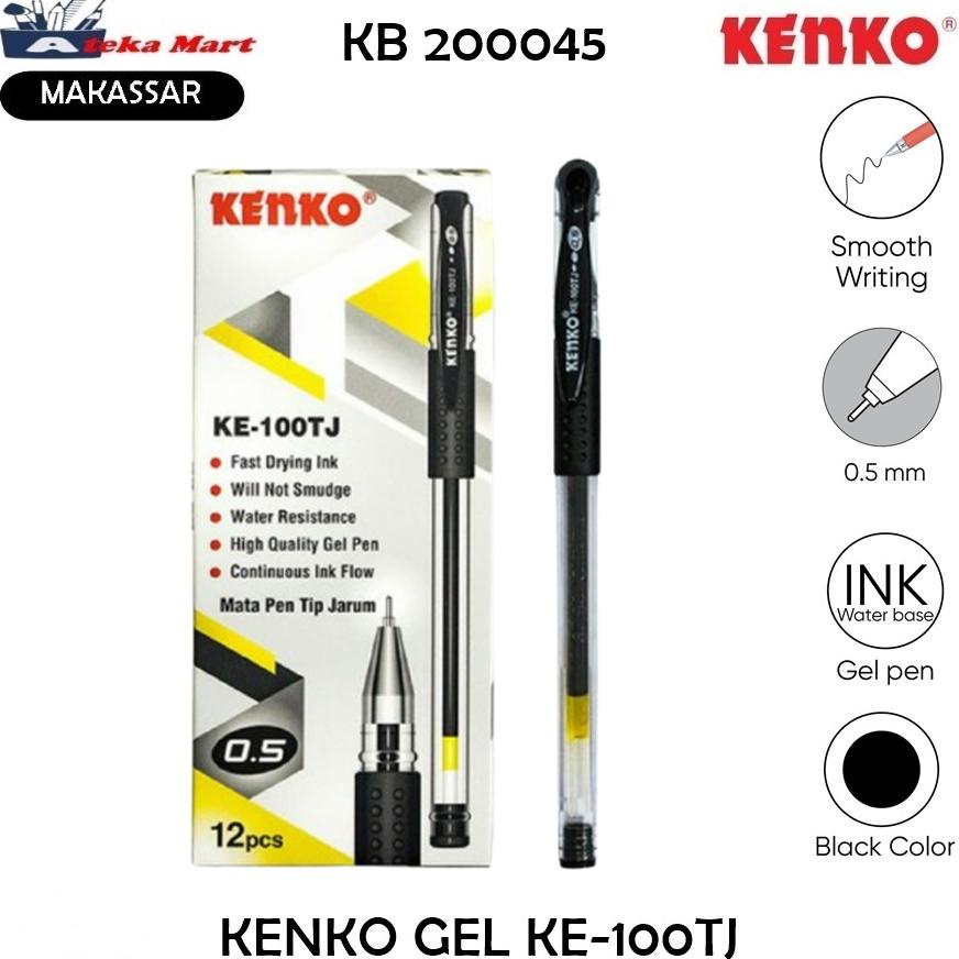 

Termurah [BOX/12PCS] KENKO GEL PEN KE-100TJ RKS239