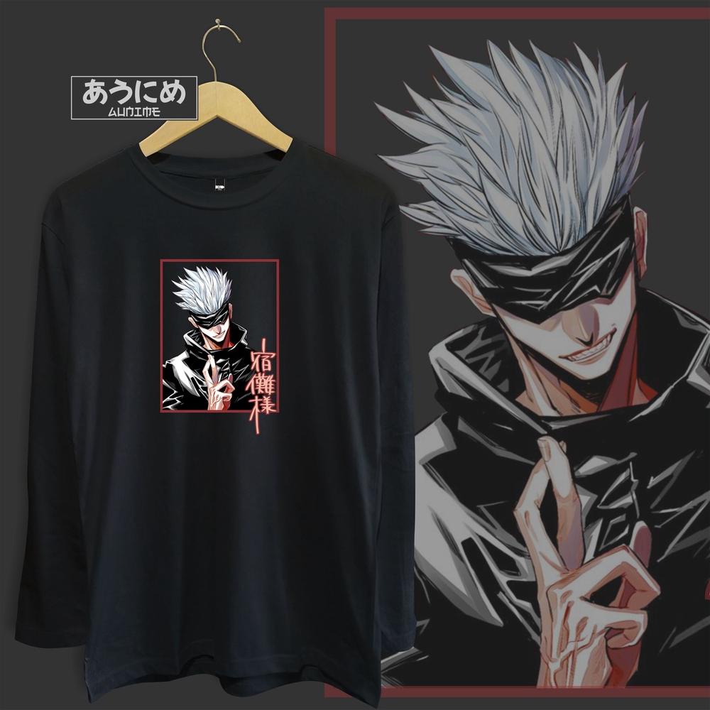 termurah Satoru gojo simbol jujutsu kaisen kaos anime kaos dewasa kaos anak kaos lengan panjang kaos