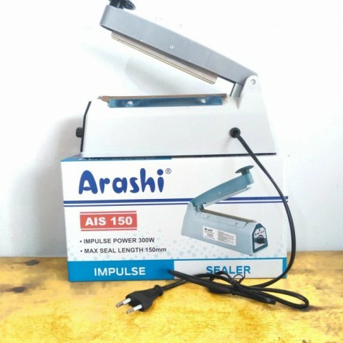 Promo Lem Press Perekat Plastik Dengan Pemanas Listrik Impulse Sealer 15 Cm