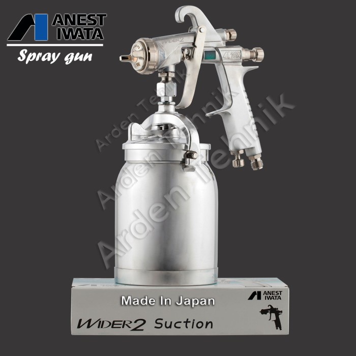 

Spray Gun Anest Iwata - Wider2- Suction (Gun+Cup)