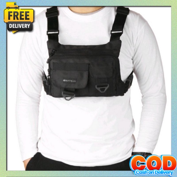 Beg Outdoor Tas Dada Model Tni Polisi Chest Bag Laki2 Kekinian Bahan Tebal Ring Bags Chasbags Distro