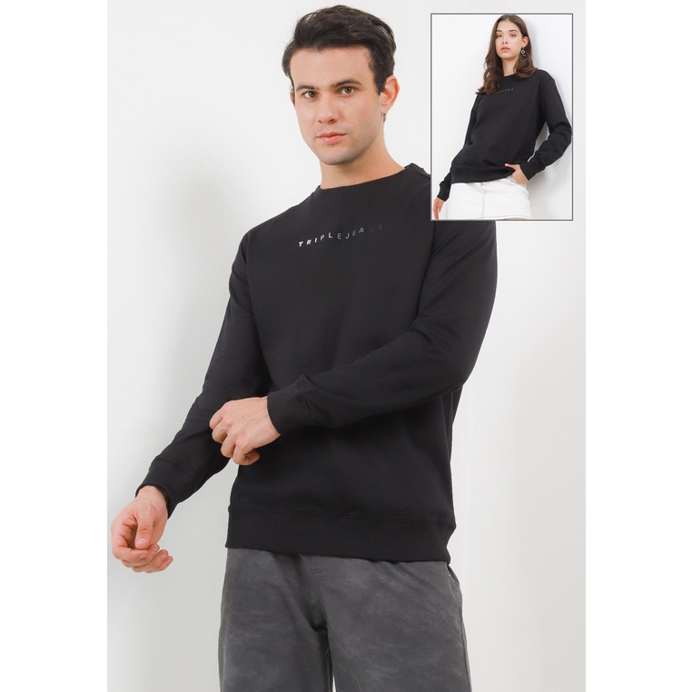 Hoodie Tripl3 Jeans Original Wanita Hoodi Regular fit Ori Glamour Sweatshirt Unisex Reguler Slim Per