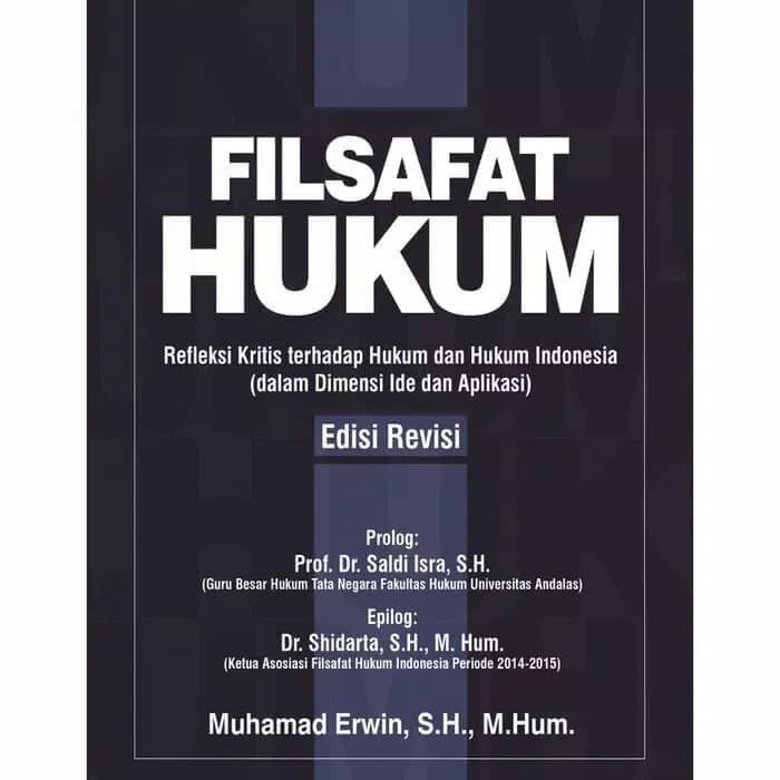 PROMO FILSAFAT HUKUM REFLEKSI KRITIS TERHADAP HUKUM DAN HUKUM INDONESIA TERLARIS