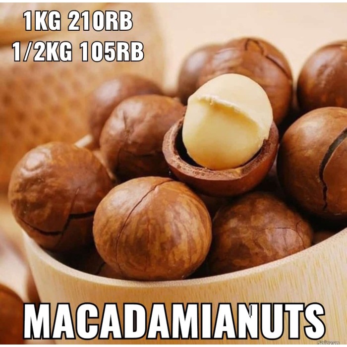 

PEANUT KACANG ACADAMIA, MACADAMIANUTS