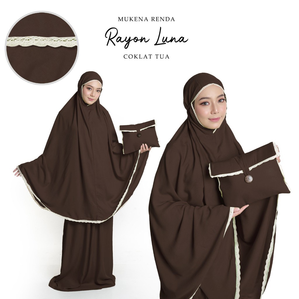 Pusat Grosir Mukena Tasik - Mukena Dewasa Renda Rayon