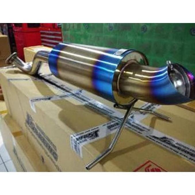 PROMO MUFFLER / KNALPOT JS RACING HONDA HRV ORIGINAL JAPAN #ORIGINAL