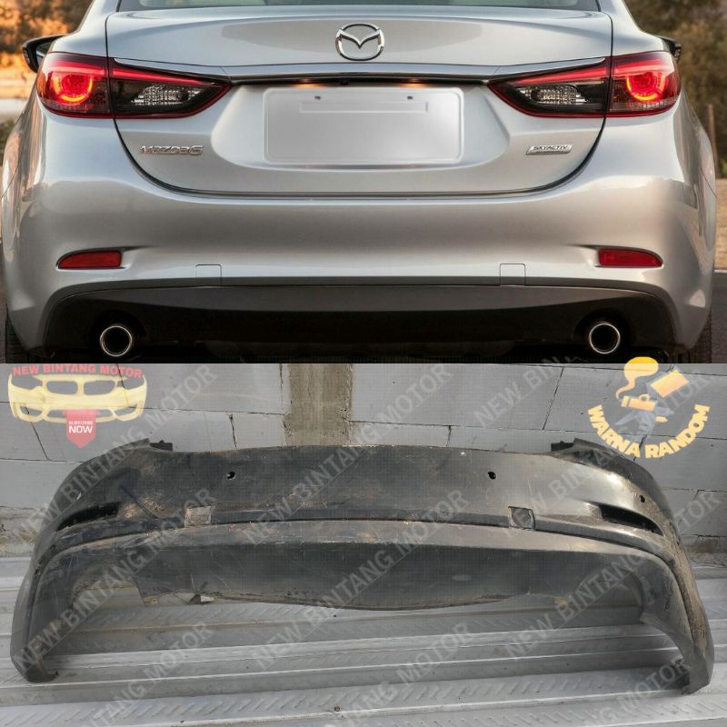 Bumper belakang mazda 6 2014 2018 original