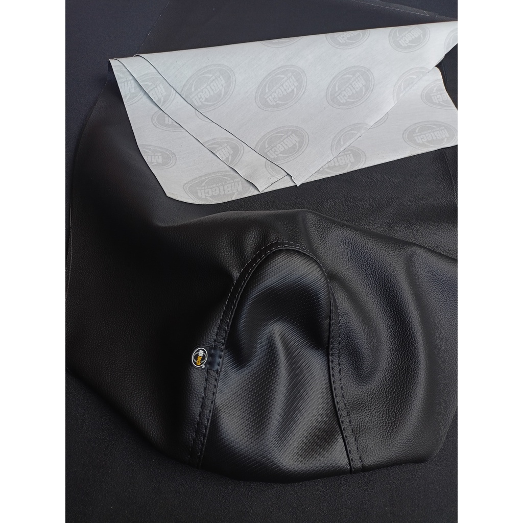 COVER KULIT JOK AEROX OLD MBTECH JAHIT DEPAN - SARUNG JOK AEROX LAMA MBTECH