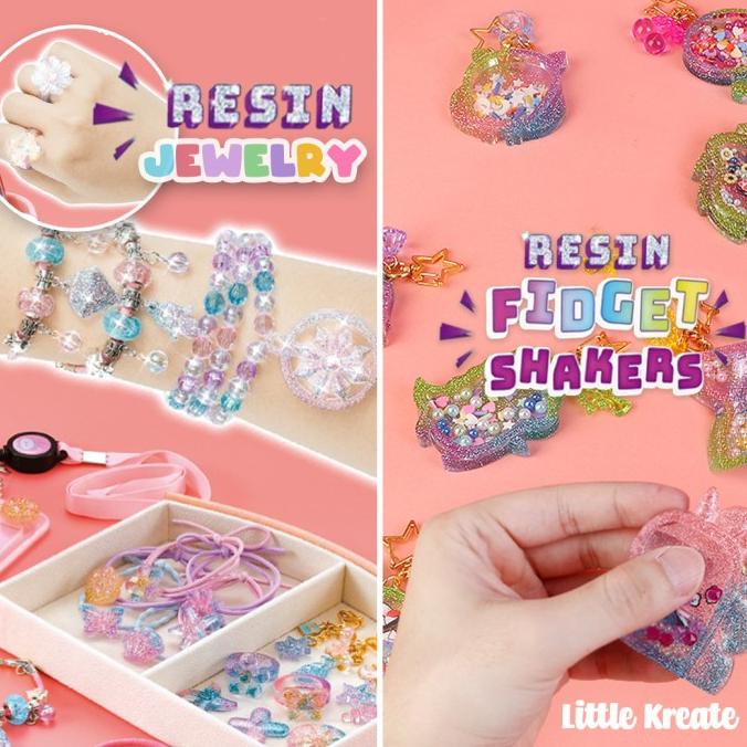 ~~~] Mainan DIY Resin Fidget Shaker / Mainan Edukasi / Kerajinan Tangan