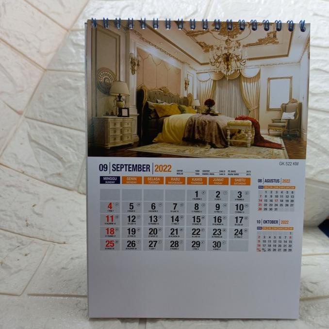 

Produk Unggulan] Kalender Meja Desain INTERIOR pemandangan dalam Rumah TAHUN BARU