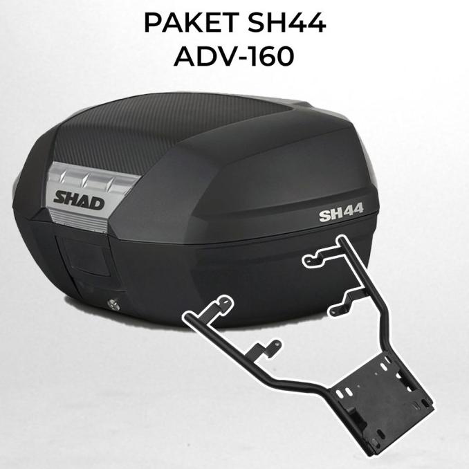 Paket Box Motor ADV 160 + SHAD SH44 Box Touring Bagasi Motor