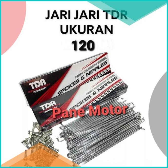 RUJI JARI JARI TDR CHROME UKURAN 120 RING 17 MIO SMILE SPORTY SOUL 20