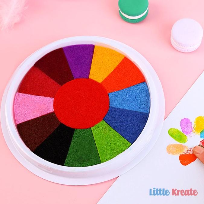 

<<<<<] Mainan Edukasi Ink Stamp Pad Stempel Cap Anak - Kerajinan Tangan
