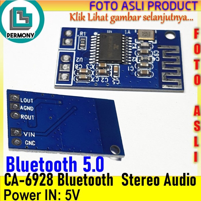 PCB CA-6928 Bluetooth Audio receiver amplifier 5.0 Modul CA6928
