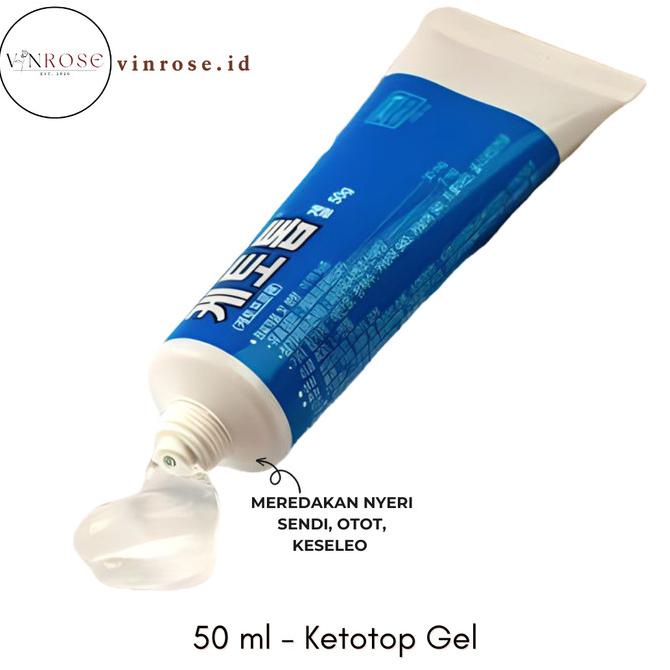 Ready oke] Ketotop Gel Obat Nyeri Sendi, Rematik, Pegal Linu, Keseleo/ Gel Otot