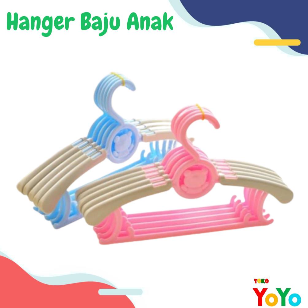TokoYoyo Hanger Baju Anak Bayi Setelan Anak Gantungan Hanger Baby Display