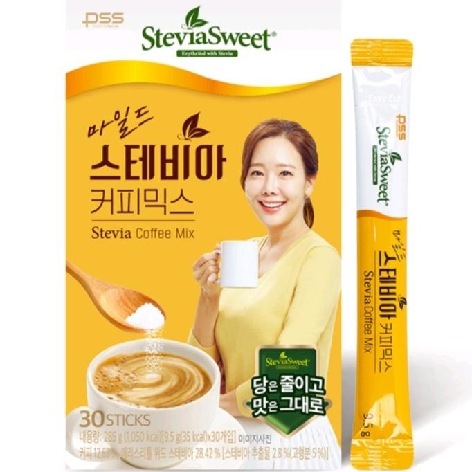 

Silahkan Order] [10 Sachet] Stevia Mild Coffeemix Kopi Korea/ Kopi Instan Premium