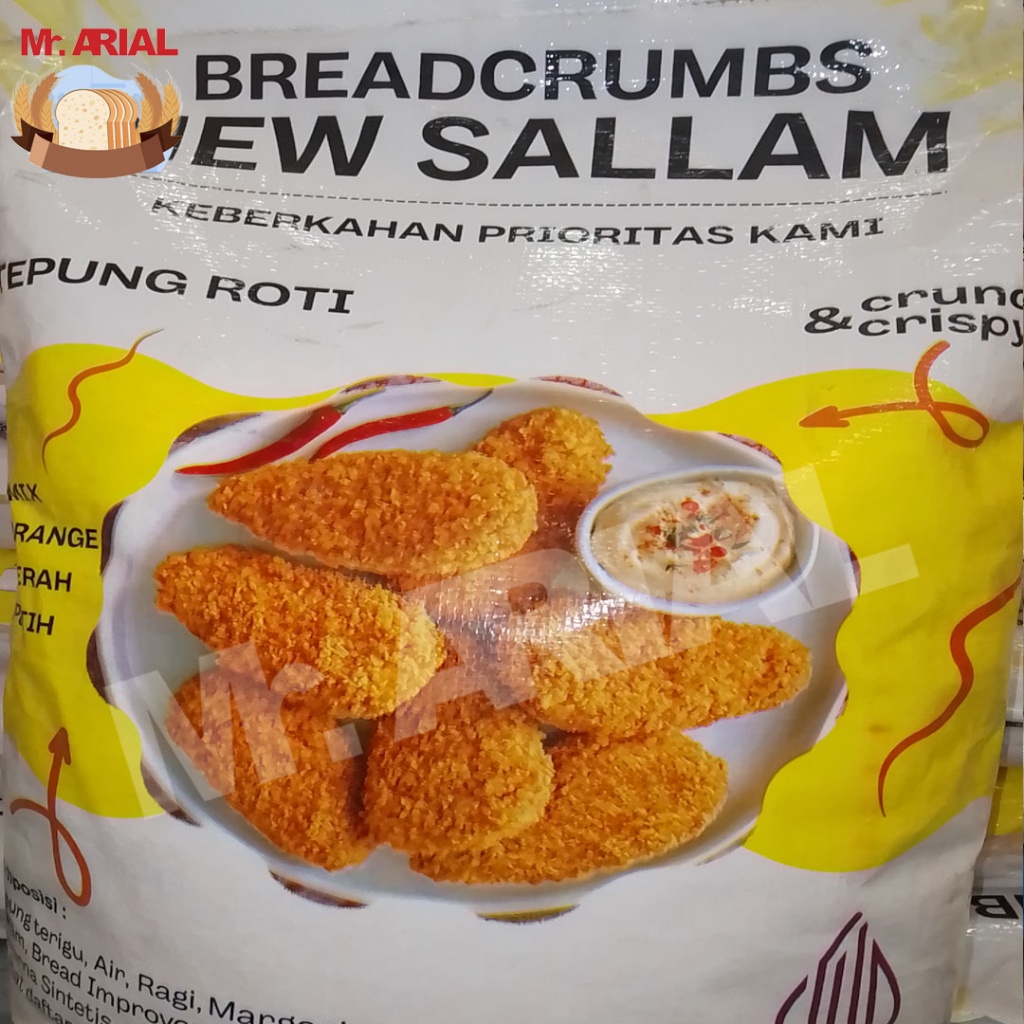 

Tepung Roti New Salam 10Kg / Bread Crumbs