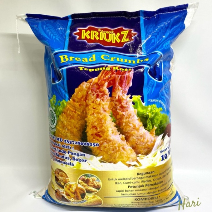 

Tepung Roti Panir Panko Crispy Kriukz 10Kg - Cargo