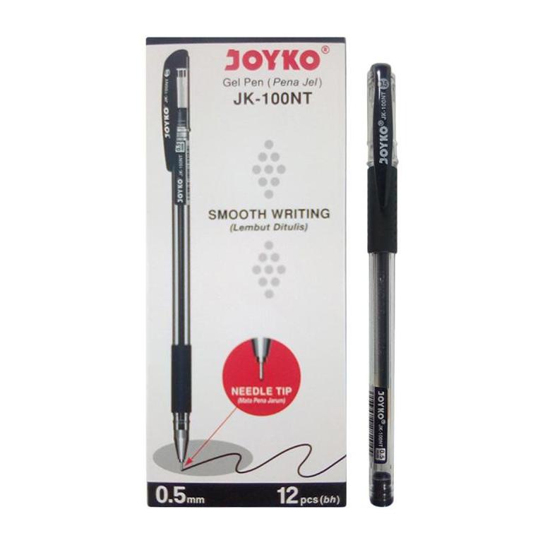 

PROMO Pulpen Gel Pen Joyko JK-100NT Track Gel 0.5 mm - Lusinan (12 pcs) Murah