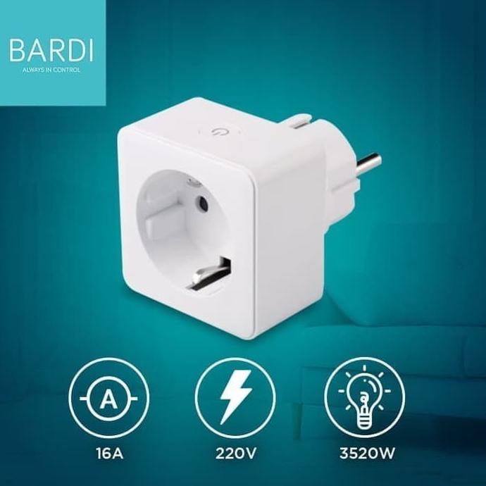 Terlaris BARDI SURABAYA OFFICIAL Smart Plug 16A Over Steker Stop Kontak Outlet Colokan Pintar IoT Ho