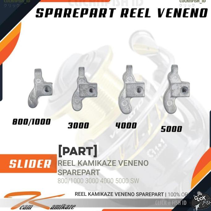 [PART] SLIDER ASSY KAMIKAZE VENENO SW 800 1000 3000 4000 5000 SCREW