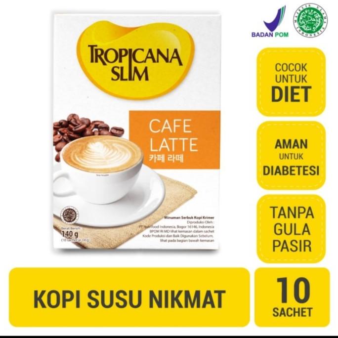 

Kopi Bebas Gula | Tropicana Slim Cafe Latte 140