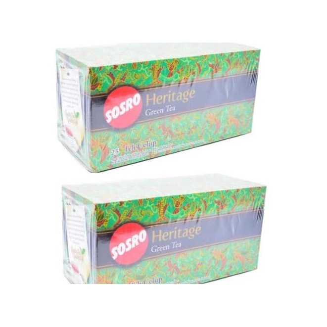 

Teh Hijau Celup | Teh Sosro Heritage Green Tea Celup 25