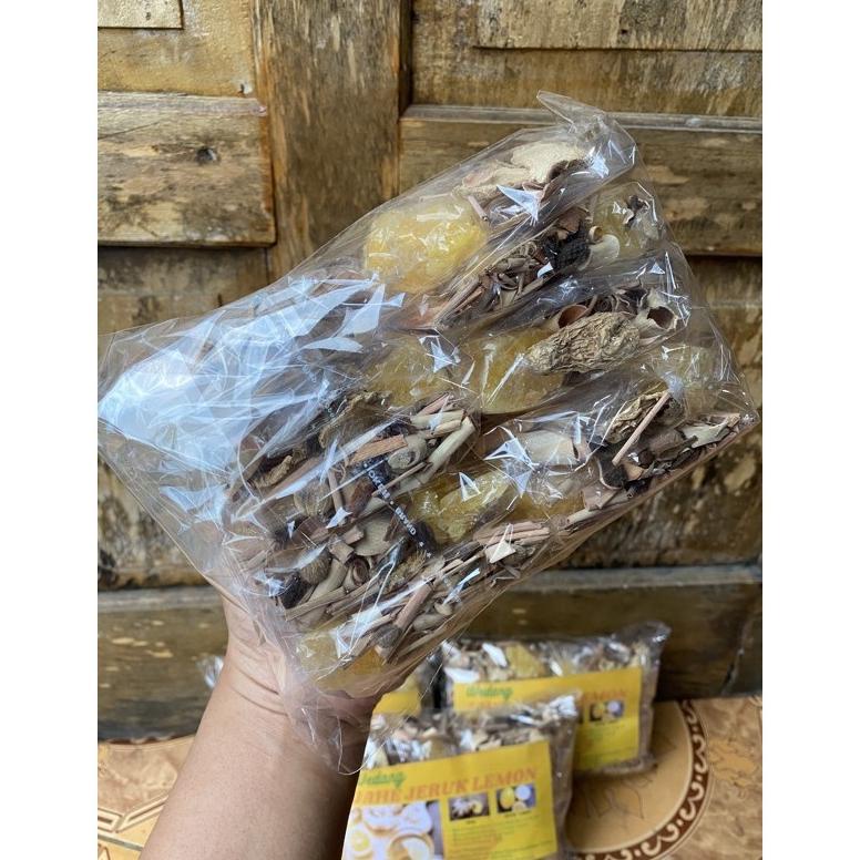 

Terbaru! WEDANG JAHE JERUK LEMON + GULA BATU ISI 10pcs