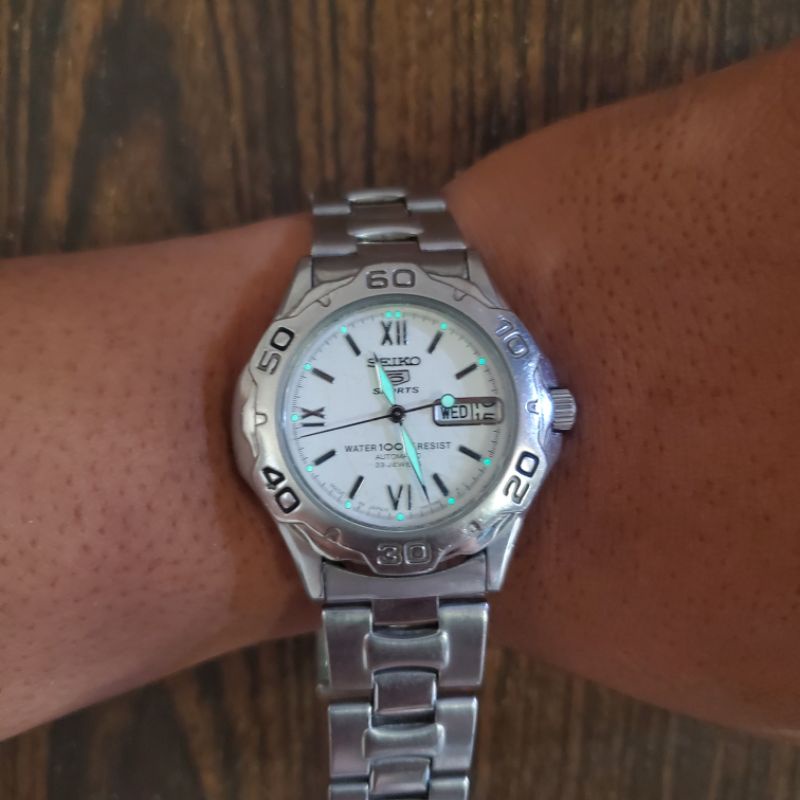 Jam Tangan Pria Bekas Seiko 5 Sports Bekas Original Branded