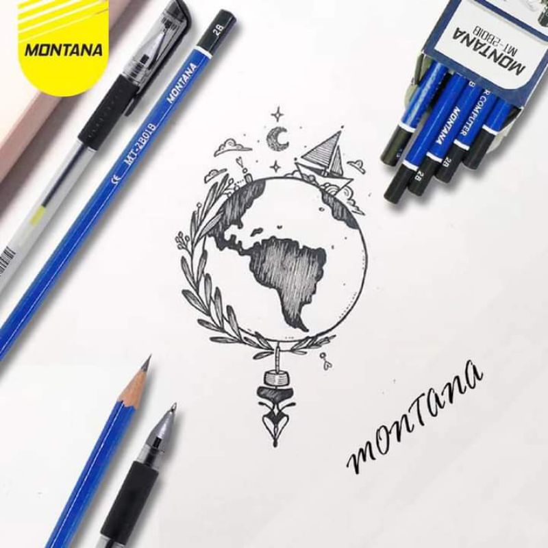 

Pensil 2B Montana