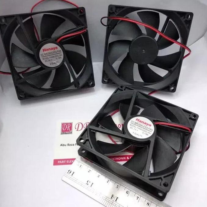 Baru Cooling Fan Exhaust Fan9025dc-24v DC 24v 9 CM 9cm 24 volt Hanaya dre3 Murah