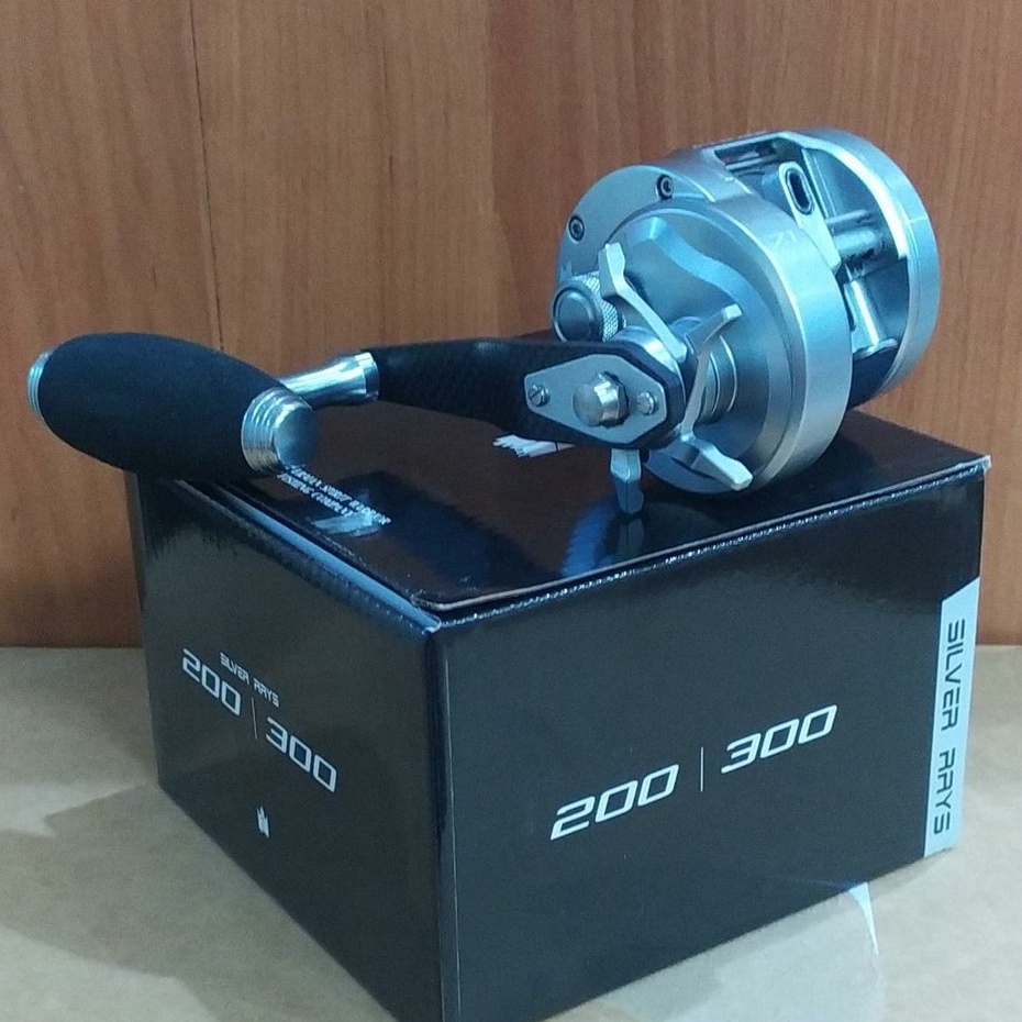 SPECIAL POWER HANDLE Reel Pancing Jigging Tridentech Silver Rays Model OH