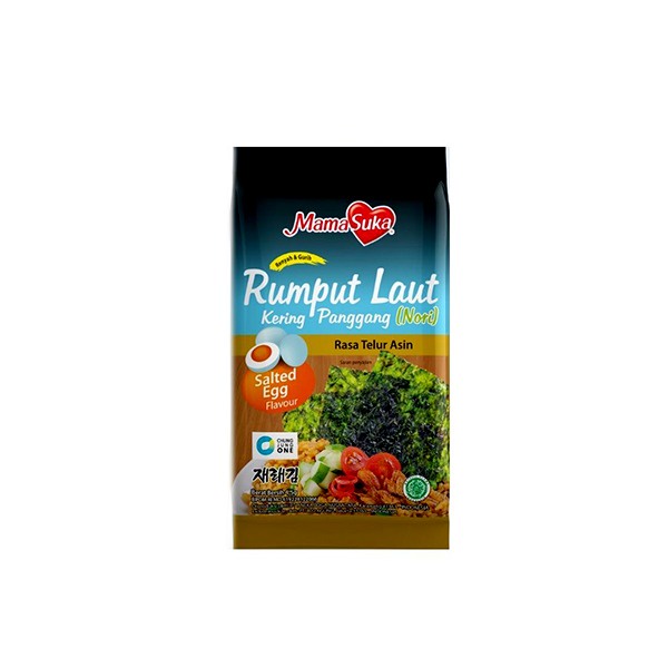 

MAMASUKA RUMPUT LAUT SALTED EGG 4.5 GR X 2 PCS