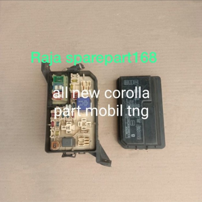 box bok sikring sekering toyota all new corolla great copotan garansi majuterus8585
