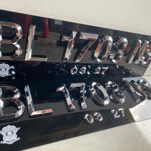 Cod Promo Plat Mobil Segi 5 Plat Mobil Timbul Plat Nopol Acrylic Murah Kode Ema038