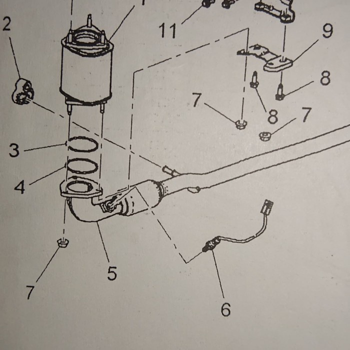 Sensor oksigen O2 chevrolet spark 1.2 (pos 2)