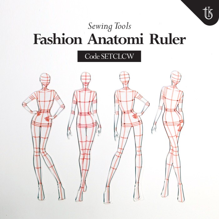 

Sarila Fashion Anatomi Ruler - Code Setclcw