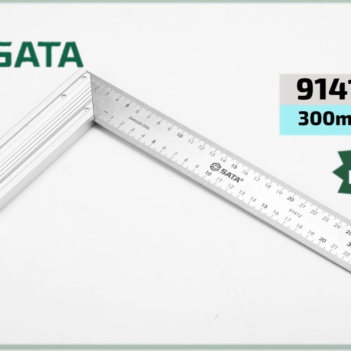 

Sarila Penggaris Besi - Carpenters Squares 300 Mm 91412 Sata Tools