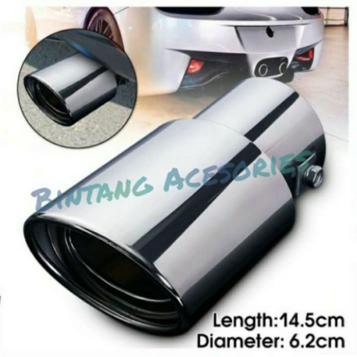 Muffler Ujung Pipa Kenalpot Mobil Kijang Kapsul Grand Super New Kotak [Kode Ku001Kode Ku002Kode